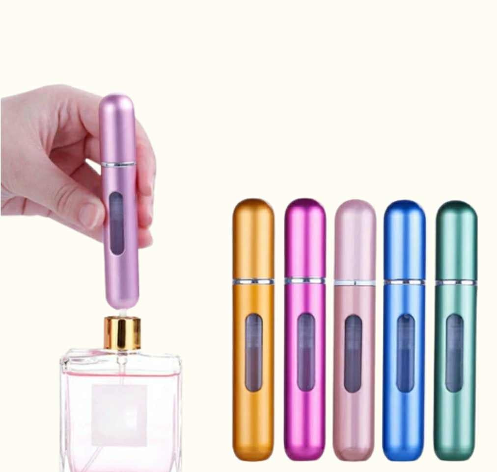 زجاجة بخاخ عطر صغيرة محمولة